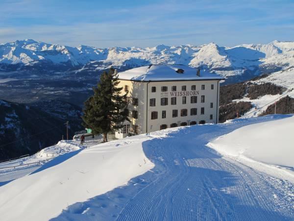 Hotel Weisshorn Sur St-Luc 2337M Saint-Luc Exterior photo